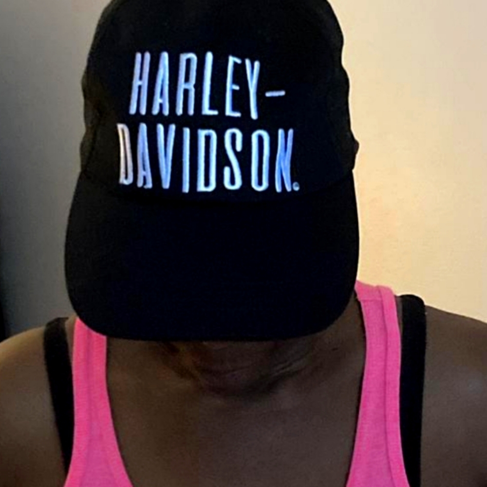 NWT Women's Harley-Davidson Engineered Adjustable Baseball Cap - Picture 5 of 8